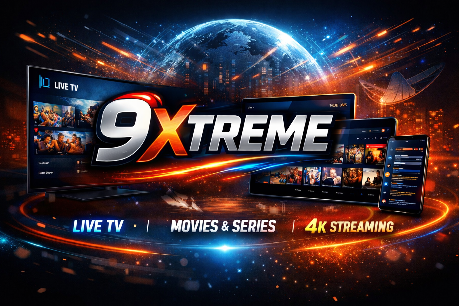 9XTREME digital entertainment hub